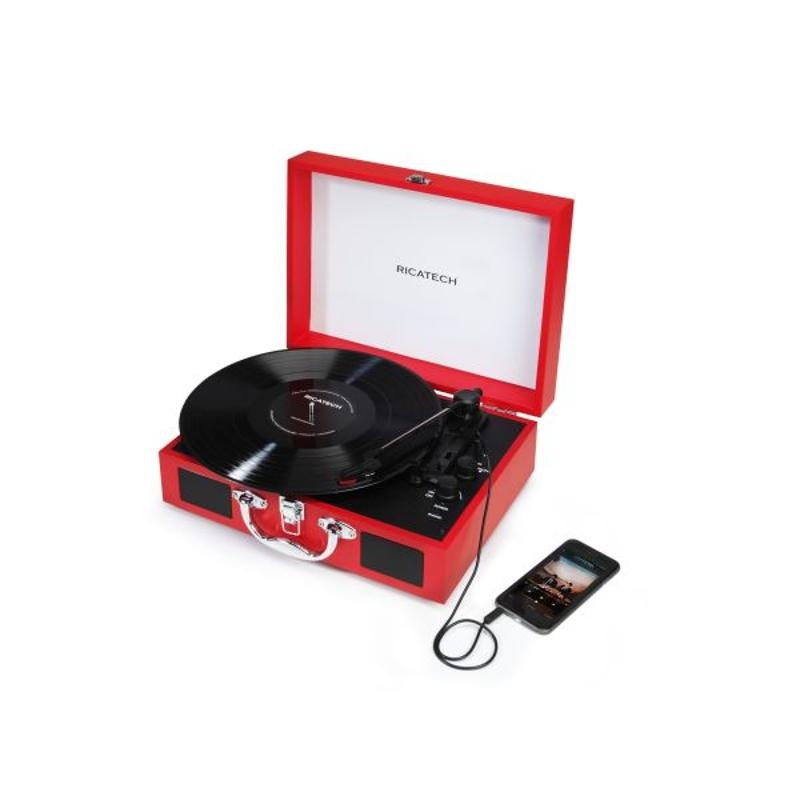 Gramofon Ricatech RTT21 Advanced červený