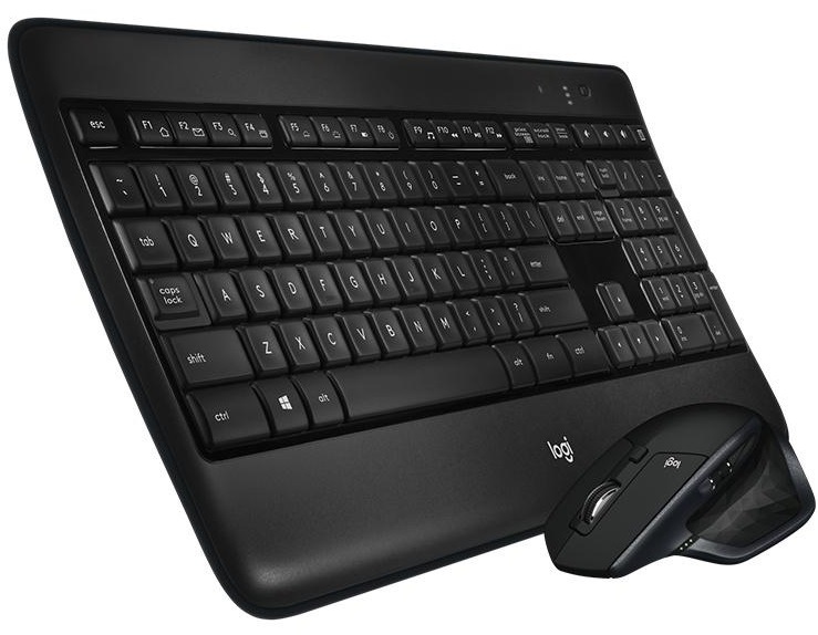 Klávesnice s myší Logitech Wireless Combo MX900 Performance, US černá
