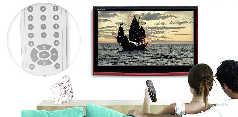 Reproduktory Fenda F&D F5060X 5.1, bluetooth, rádio, USB, SD, dálkové ovládání černé Reproduktory Fenda F&D F5060X 5.1