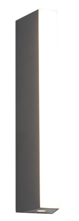 Nástěnné svítidlo TRIO Marne, 30 cm antracitové