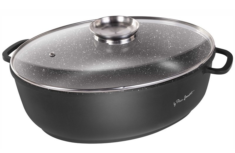 Pekáč Lamart OVAL LT1309 černý Pekáč Lamart LT1309 OVAL v černém provedení