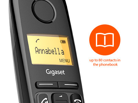 Domácí telefon Gigaset A270 černý