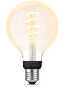 Žárovka LED Philips Hue Bluetooth, filament G93, 7W, E27, White Ambiance (8719514301481)