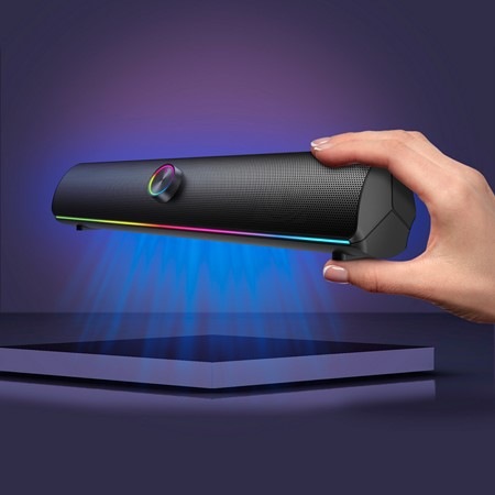 Reproduktor YENKEE YSP 1002 RGB SPARK černý