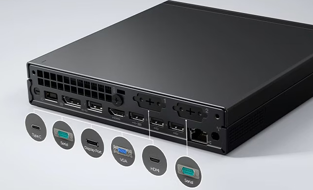 PC mini Lenovo ThinkCentre M75q Gen 5 černý