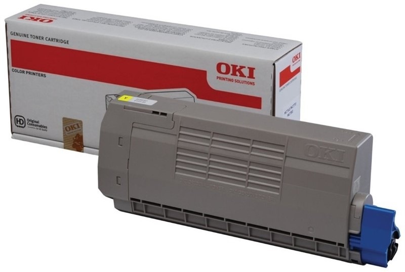 Toner OKI MC760/770/780, 6000 stran - žlutý