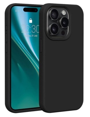 Kryt na mobil CPA Etteri na Apple iPhone 15 Pro černý Kryt na mobil CPA Etteri na Apple iPhone 15 Pro v černé barvě