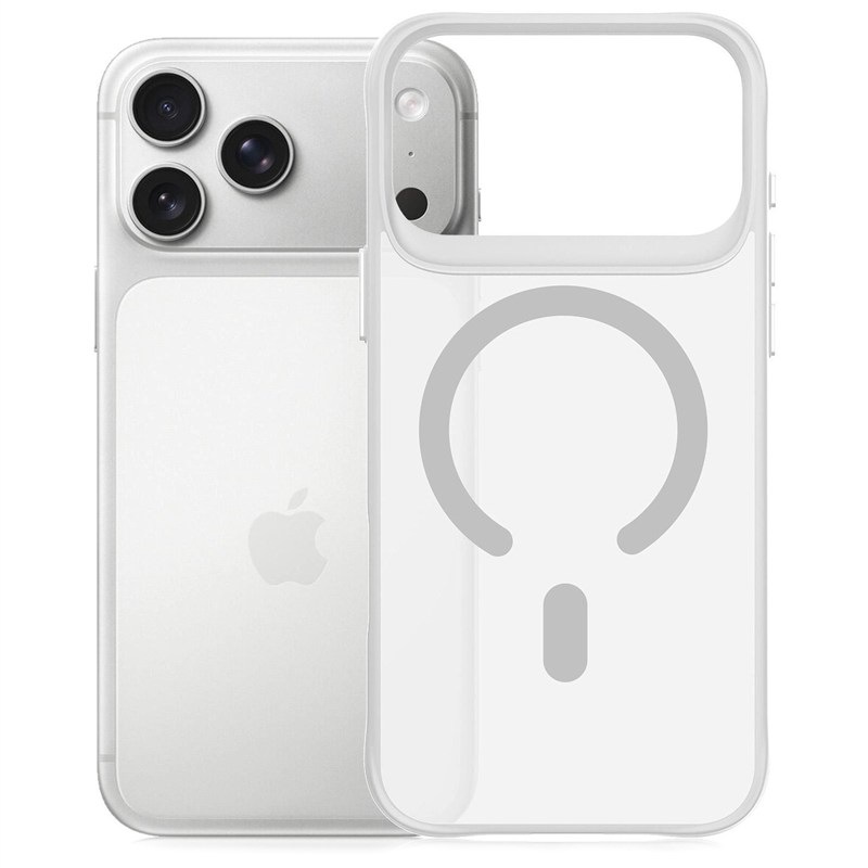 Kryt na mobil 3mk HARDY Hazy MagCase na Apple iPhone 17 Pro Max - bílá