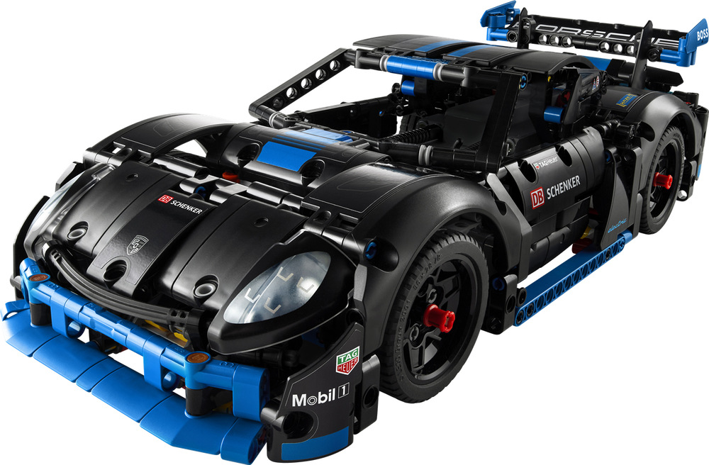 Stavebnice LEGO® Technic 42176 Závodní auto Porsche GT4 e-Performance Stavebnice LEGO Technic umožňuje dětem sestavit realistický model závodního vozu Porsche GT4 e-Performance