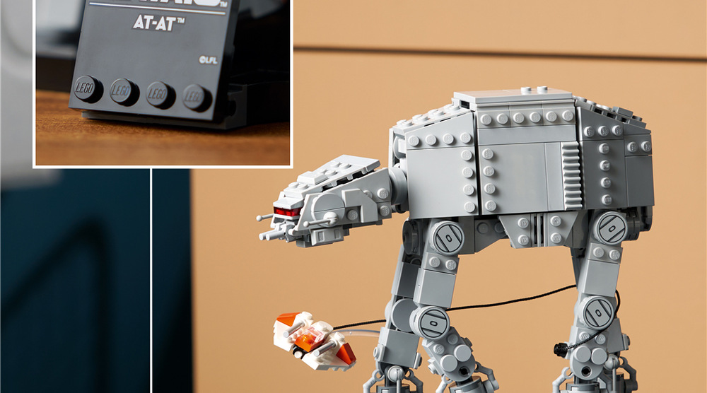 Stavebnice LEGO® Star Wars™ 75440 AT-AT™ Stavebnice z 525 dílků LEGO nabízí dospělým fanouškům kreativní projekt s pomocí aplikace LEGO Builder.