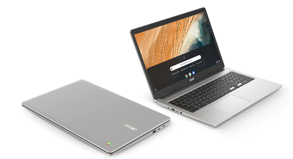 Notebook Acer Chromebook 315 (CB315-3HT-C35J) stříbrný