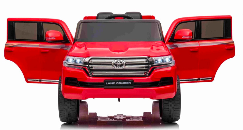 Elektrické auto Beneo Toyota Landcruiser 12V červené
