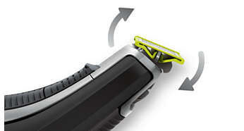 Zastřihovač vousů Philips OneBlade QP6510/20 černý Zastřihovač vousů Philips OneBlade QP6510/20 černý