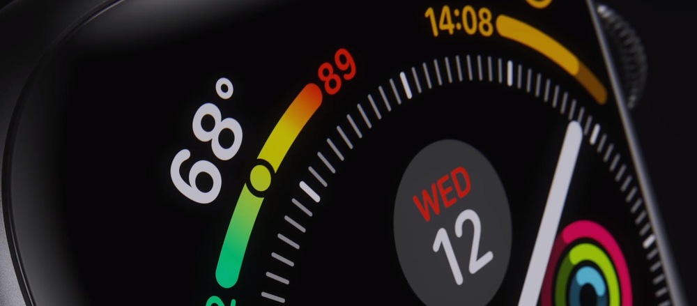 Chytré hodinky Apple Watch Series 4 GPS 44mm pouzdro ze zlatého hliníku - pískově růžový provlékací sportovní řemínek CZ verze