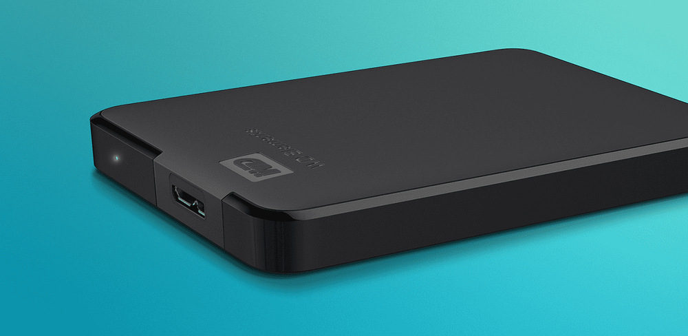 Externí pevný disk 2,5" Western Digital Elements Portable SE 2TB černý Externí pevný disk 2,5" Western Digital Elements Portable SE 2TB černý