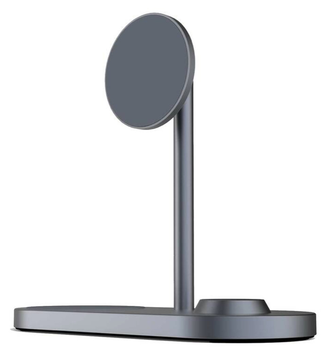 Bezdrátová nabíječka Cubenest 3v1 Magnetic Wireless S310 šedá