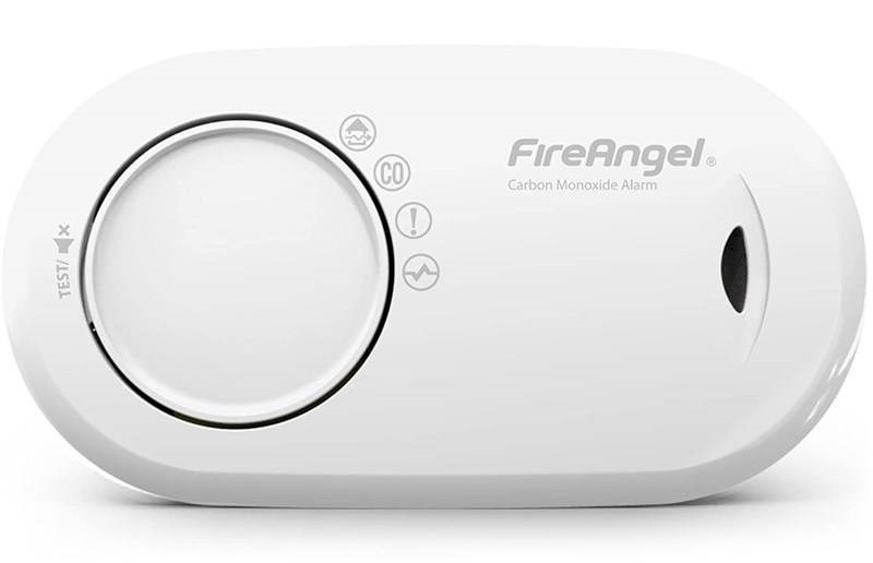 Detektor oxidu uhelnatého FireAngel s integrovaným zdrojem na 10 let provozu
