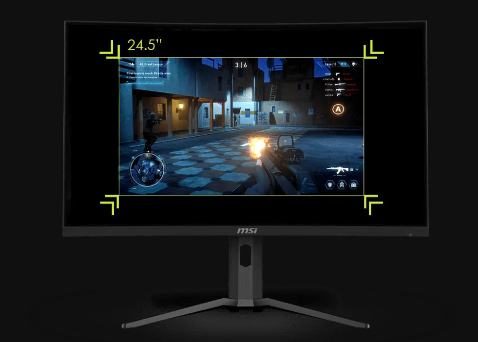Herní monitor MSI MAG 321CUPDF černý