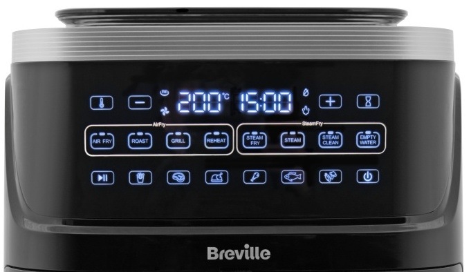 Fritéza horkovzdušná Breville VDF133X-01 černá Fritéza horkovzdušná Breville VDF133X-01 černá