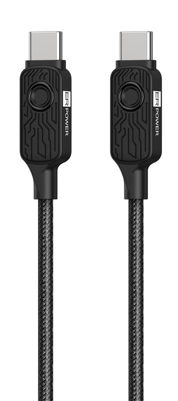 Napájecí kabel ER Power s délkou 1,5 metru, černá barva