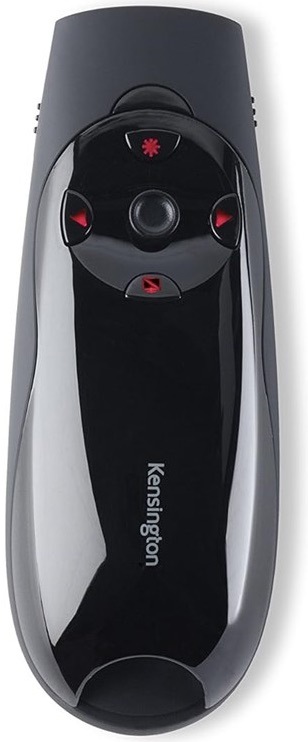 Prezentér KENSINGTON Expert s červeným laserovým ukazovátkem černý