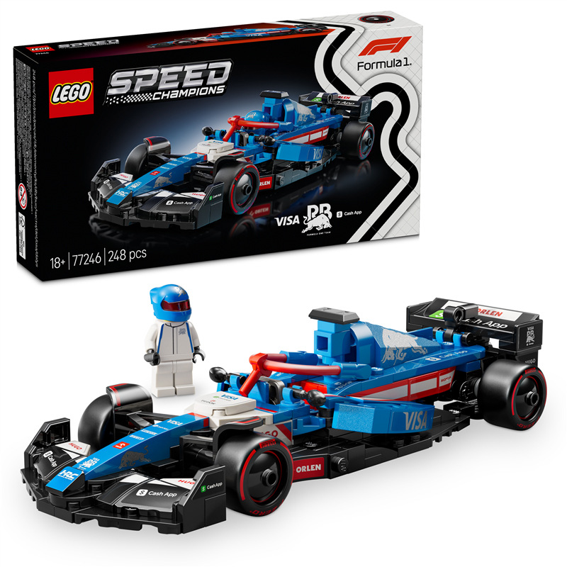 Stavebnice LEGO® Speed Champions 77246 Závodní auto Visa Cash App RB VCARB 01 F1®