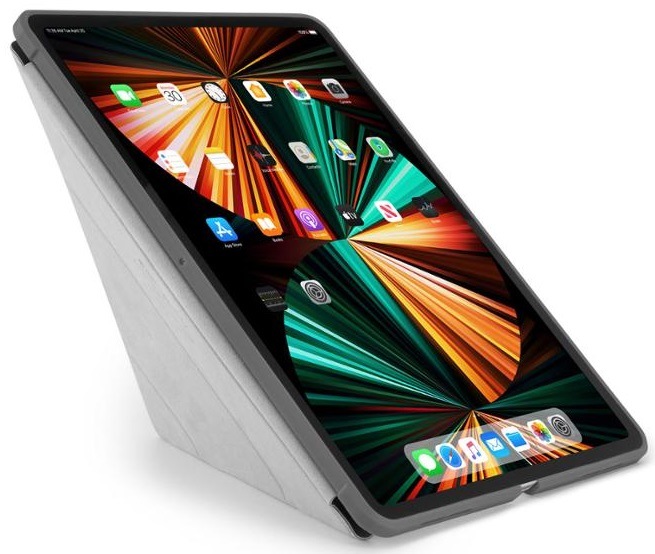 Pouzdro na tablet Pipetto Origami na Apple iPad Pro 11“ (2021/2020/2018) šedé Pouzdro na tablet Pipetto Origami na Apple iPad Pro 11“ (2021/2020/2018) šedé