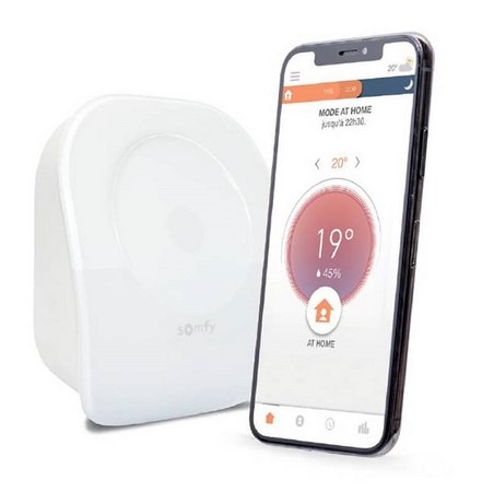 Termostat Somfy rádiový, io bílý Termostat Somfy rádiový, io bílý