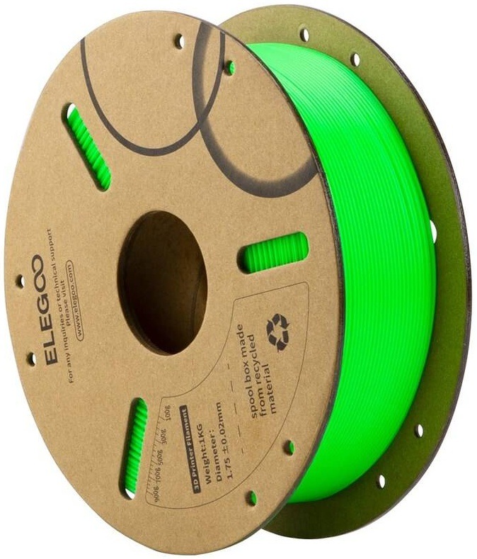 Filament Elegoo PLA 1.75, 1kg zelený