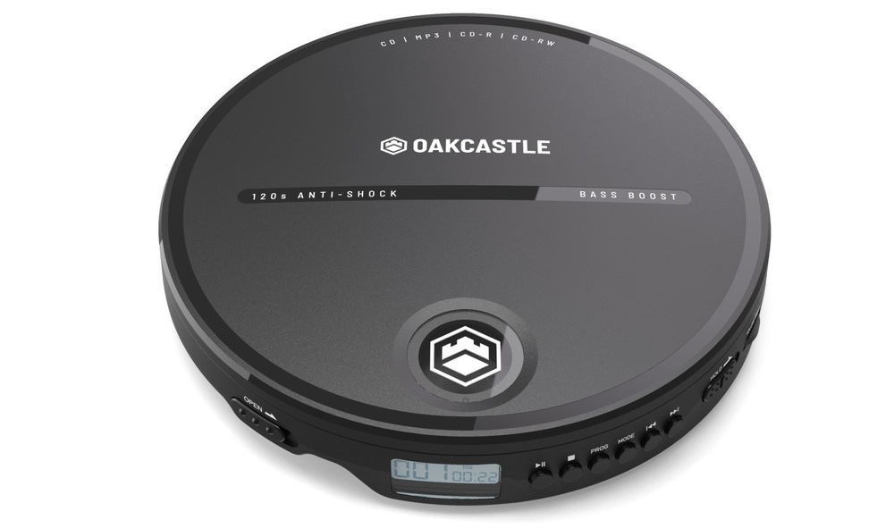 Discman Majority Oakcastle CD10 černý Discman Majority Oakcastle CD10, černý
