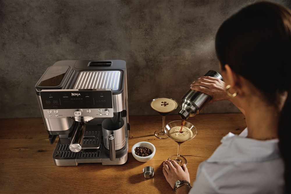 Pákový kávovar Ninja ES601EU Luxe™ Café Premier Series 3 v 1 černý/nerez Ninja Luxe™ Café Premier 3 v 1