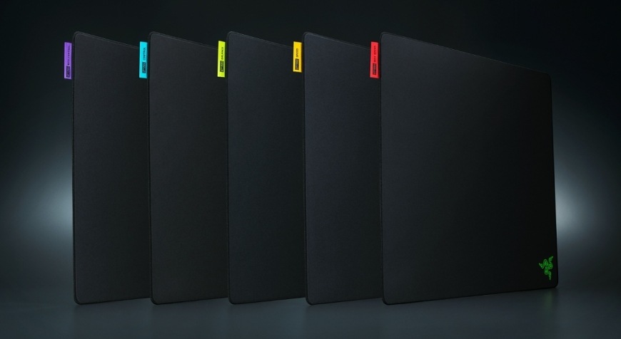 Podložka pod myš Razer Gigantus V2 Pro L - Control černá Různé varianty podložky s barevně označenými štítky