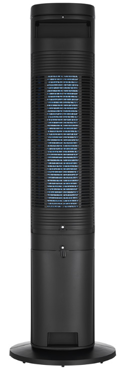 Zadní část ochlazovače vzduchu Midea MAC402R0BPK s ventilační mřížkou a filtrem