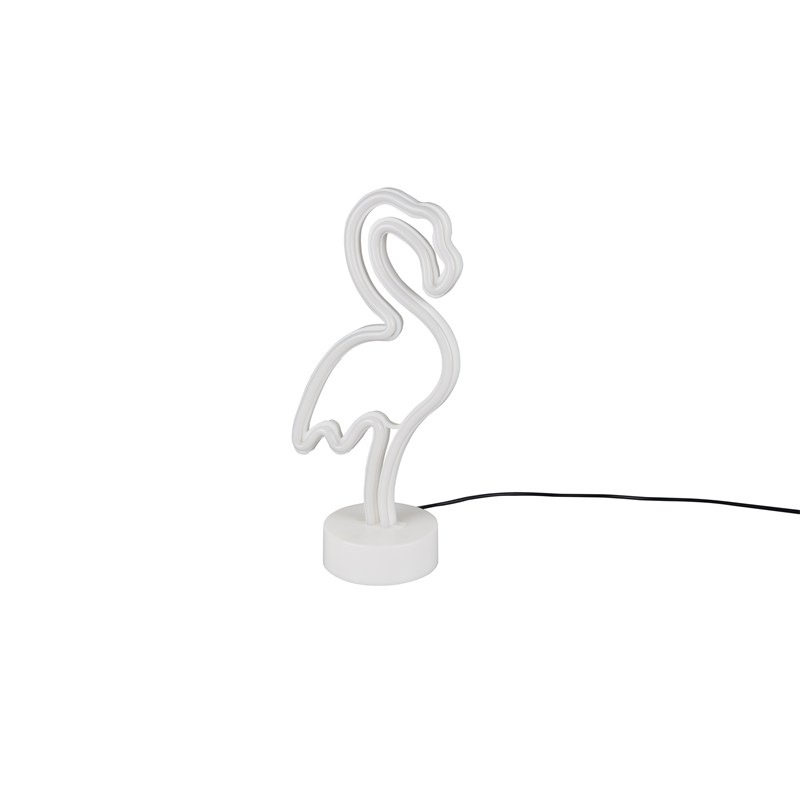 Stolní lampička Reality FLAMINGO Table lamp bílá