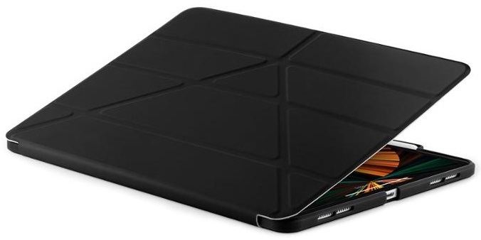 Pouzdro na tablet Pipetto Origami Penci na Apple iPad Pro 12.9“ (2021/2020/2018) černé