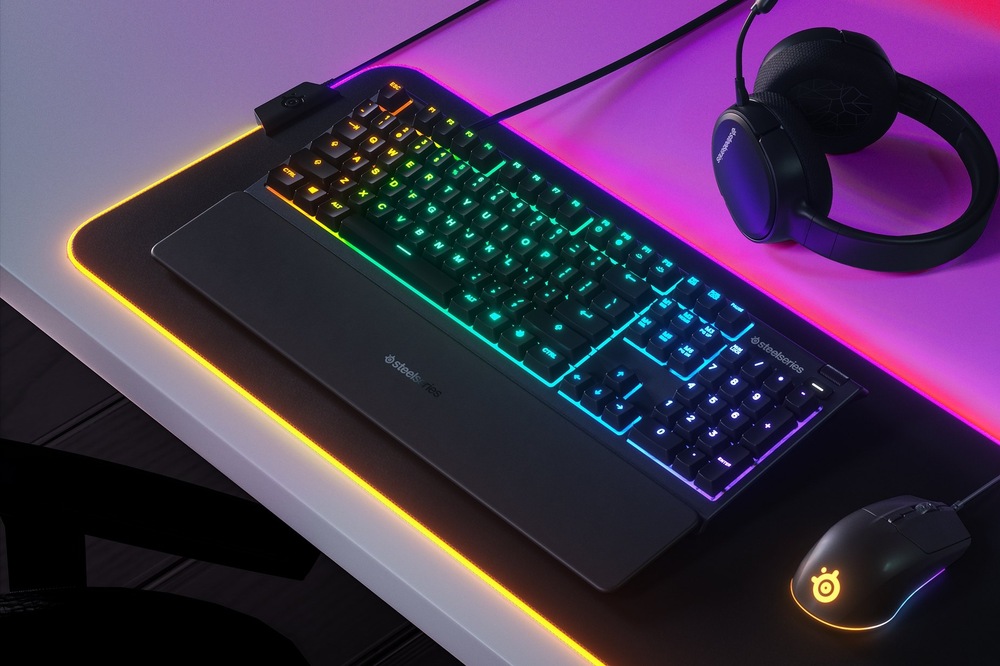 Klávesnice SteelSeries Apex 3 US černá SteelSeries Apex 3 US