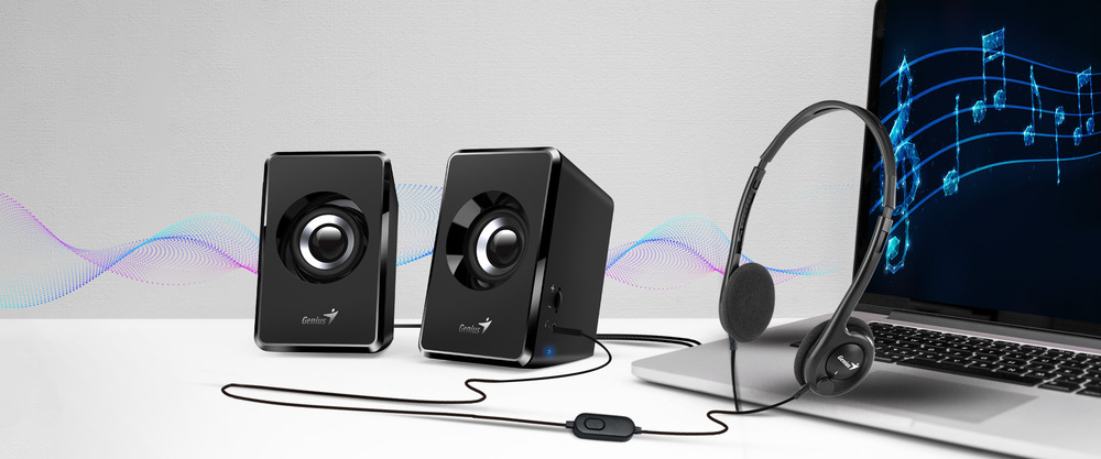 Reproduktory Genius SP-U125 černé Genius SP-U125