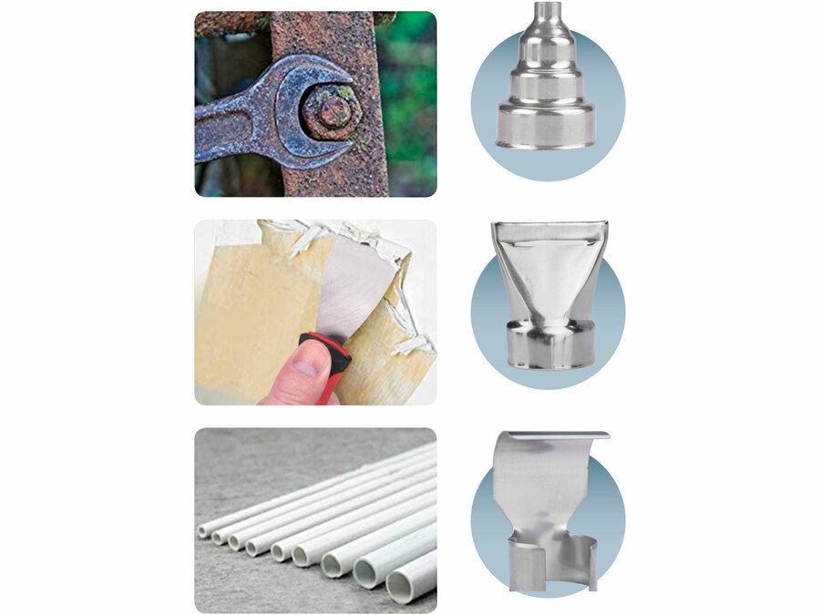 Horkovzdušná pistole Extol Premium 8891866 20V Li-ion (s baterií) Horkovzdušná pistole Extol Premium 8891866 20V Li-ion (s baterií)