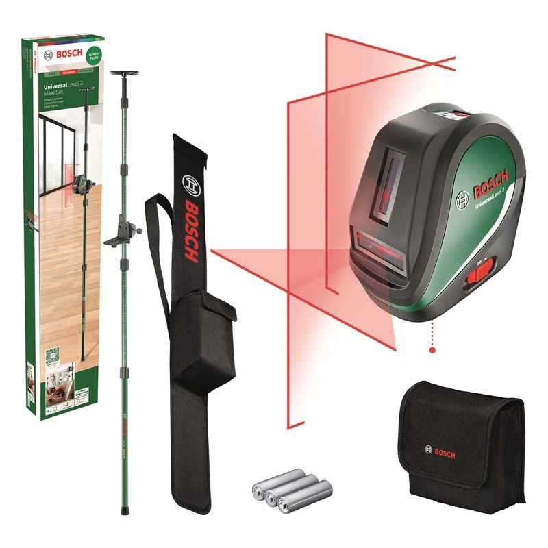 Křížový laser Bosch UniversalLevel 3 maxi set, 0.603.663.903