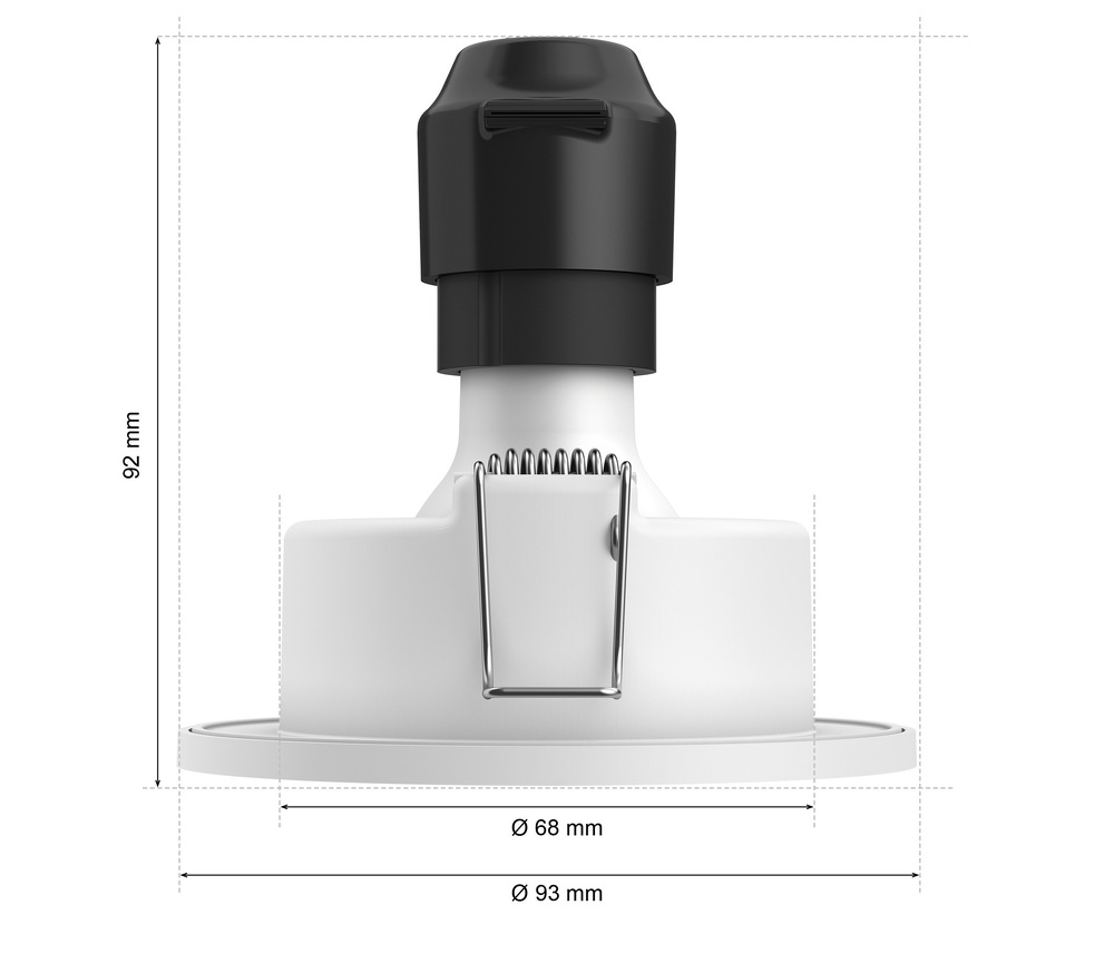 Vestavné svítidlo Philips Adore Hue, 3x 4,2W + 3x GU10, White Ambiance (3 ks) bílé Vestavné svítidlo Philips Adore Hue, 3x 4,2W + 3x GU10, White Ambiance (3 ks) bílé