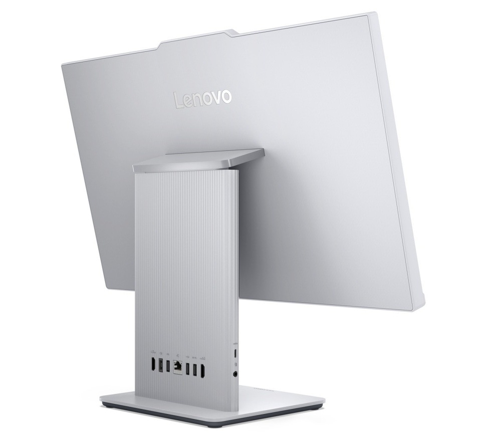 Počítač All In One Lenovo IdeaCentre 24ARR9 světle šedý Počítač All In One Lenovo IdeaCentre 24ARR9 23.8" zezadu