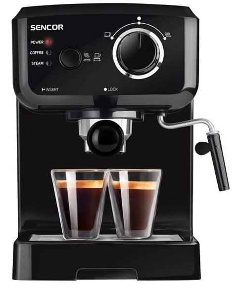 Espresso Sencor SES 1710BK černé