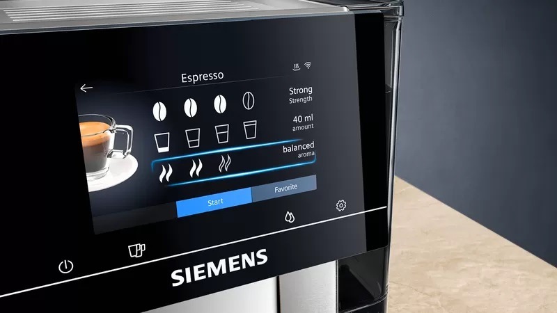 Espresso Siemens TQ707R03 černé/nerez Espresso Siemens TQ707R03 černé/nerez