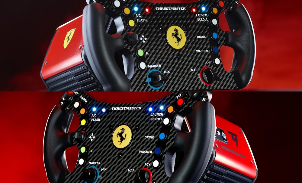 Volant Thrustmaster F488 GT3 Add-On černý Thrustmaster Ferrari F488 GT3 Add-On (4060263), černá