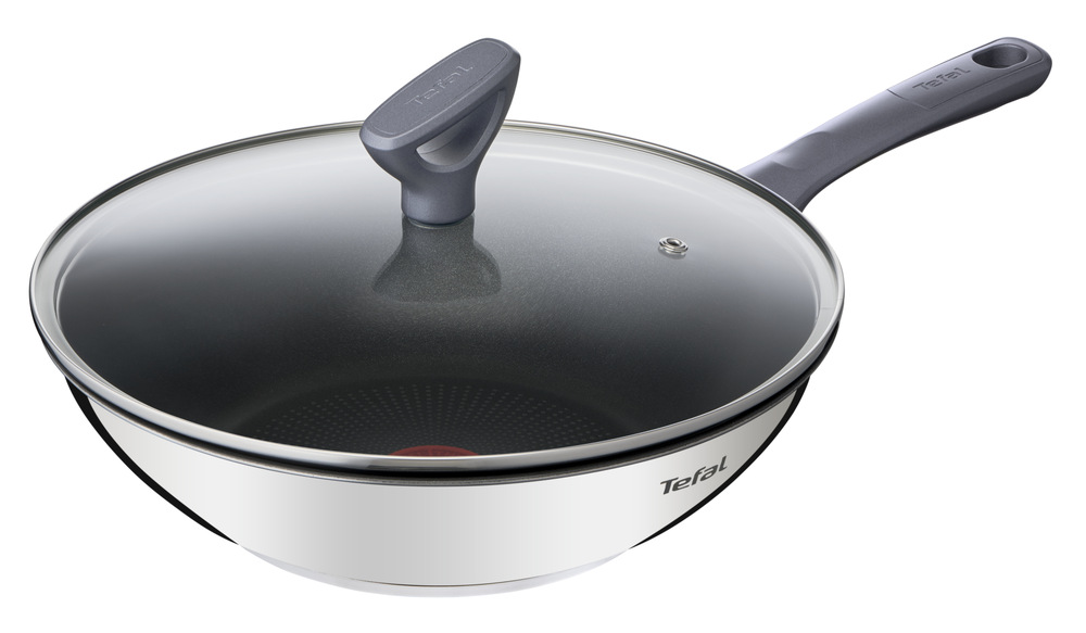 Pánev WOK Tefal Daily Cook G7309955, 28 cm, poklice nerez