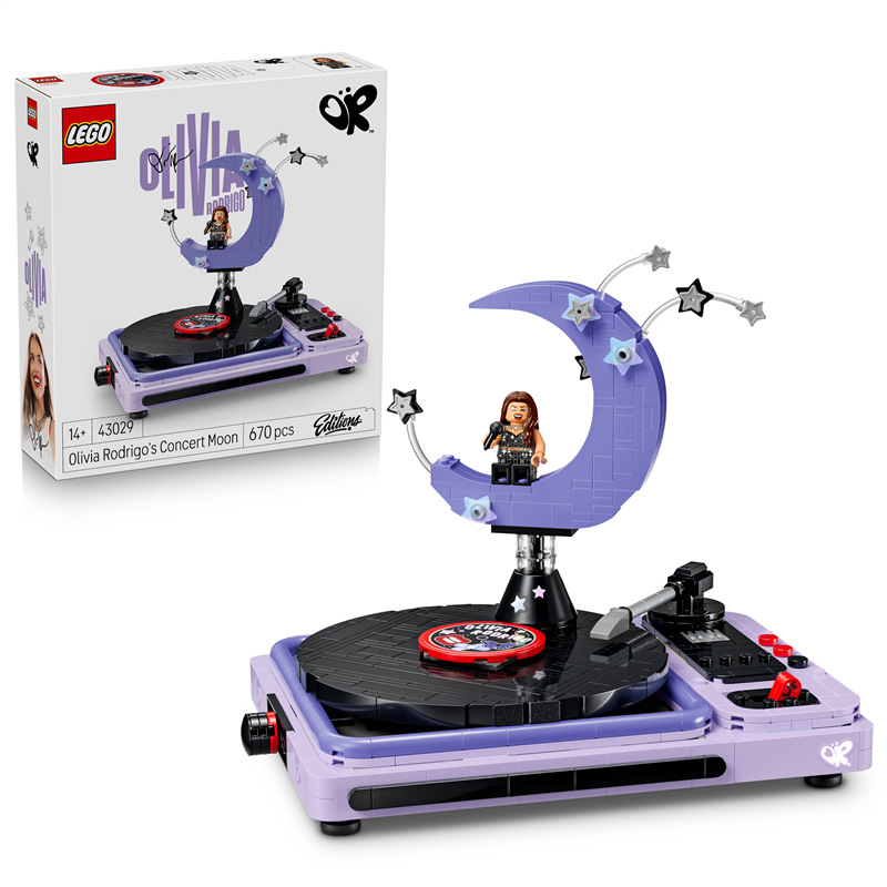 Stavebnice LEGO® Editions 43029 Olivia Rodrigo: Koncert za svitu měsíce