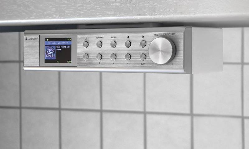 Internetový radiopřijímač s DAB+ Soundmaster IR1500SI stříbrný Internetový radiopřijímač s DAB+ Soundmaster IR1500SI stříbrný