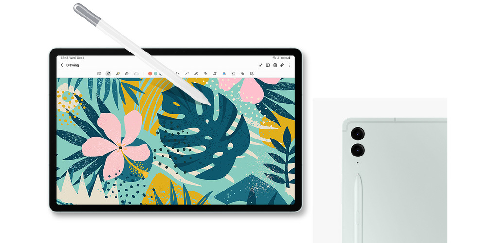Dotykový tablet Samsung Galaxy Tab S9 FE 6 GB / 128 GB + dotykové pero růžový