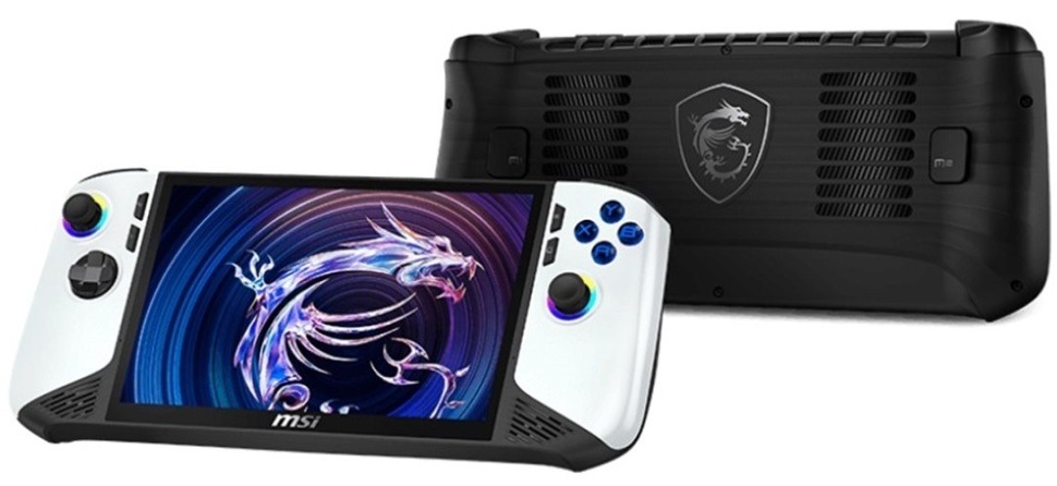 Herní konzole MSI Claw 8 AI+ A2VM Polar Tempest Edition bílý
