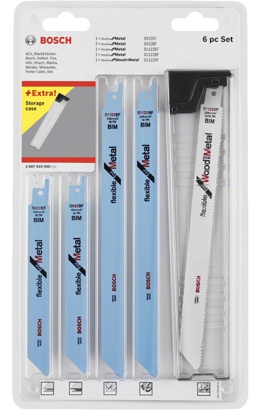 Sada pilových plátků Bosch PRO 2.607.010.906 (6 ks)